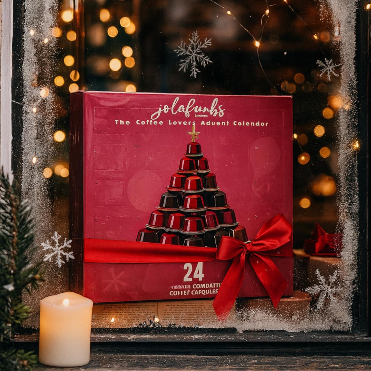 Premium flavoured coffee pod countdown calendar for Christmas gifting