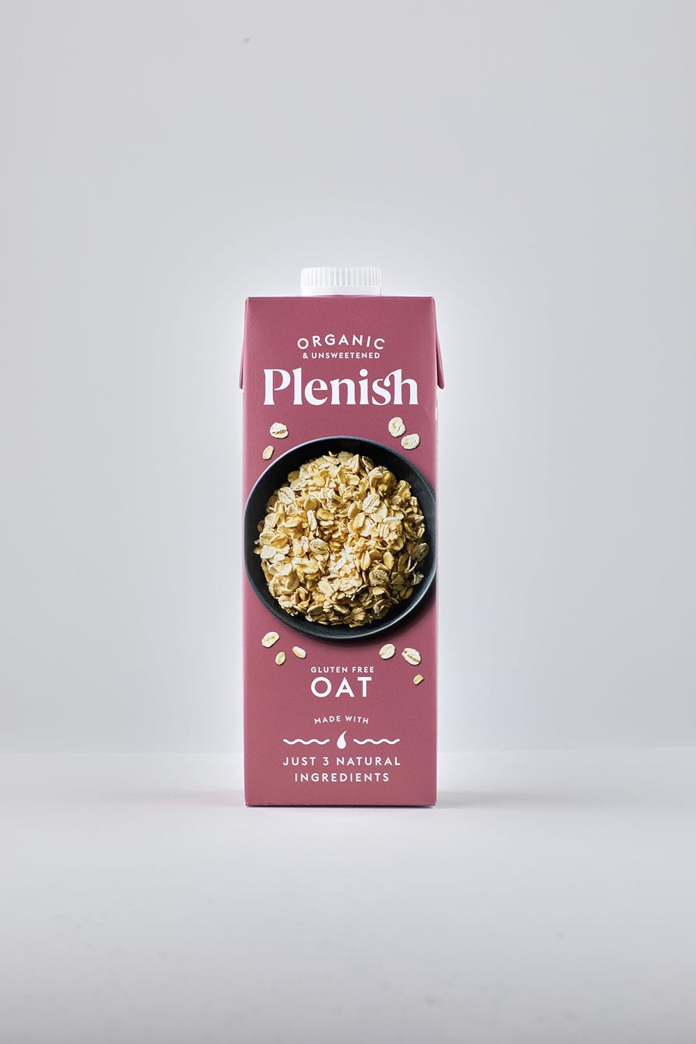 Plenish Organic Oat Milk – 1L (Pack of 8)