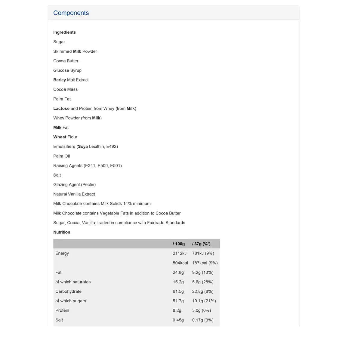 Maltesers Chocolates, 40 x 37g