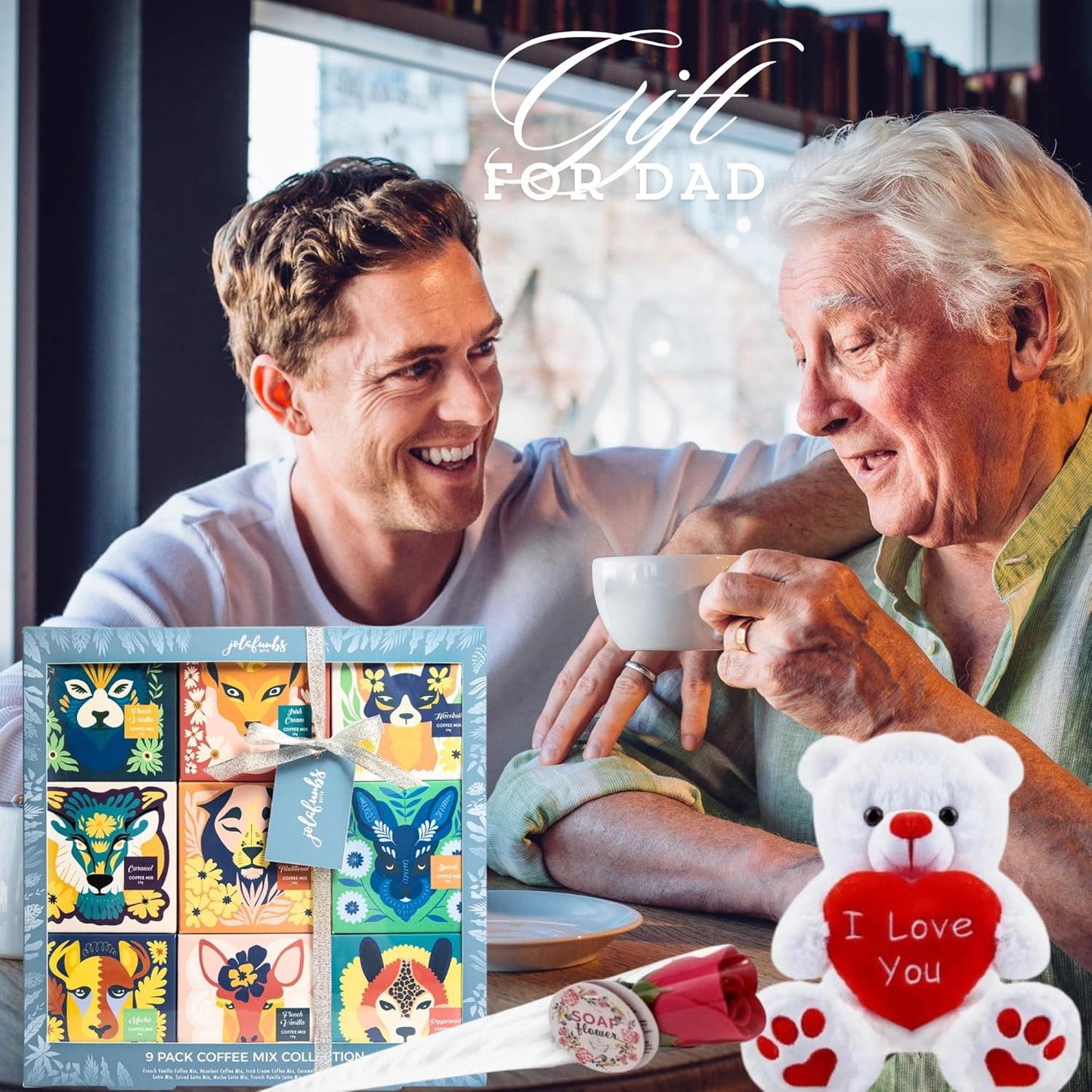 Coffee gift set for birthdays, anniversaries, and holidays