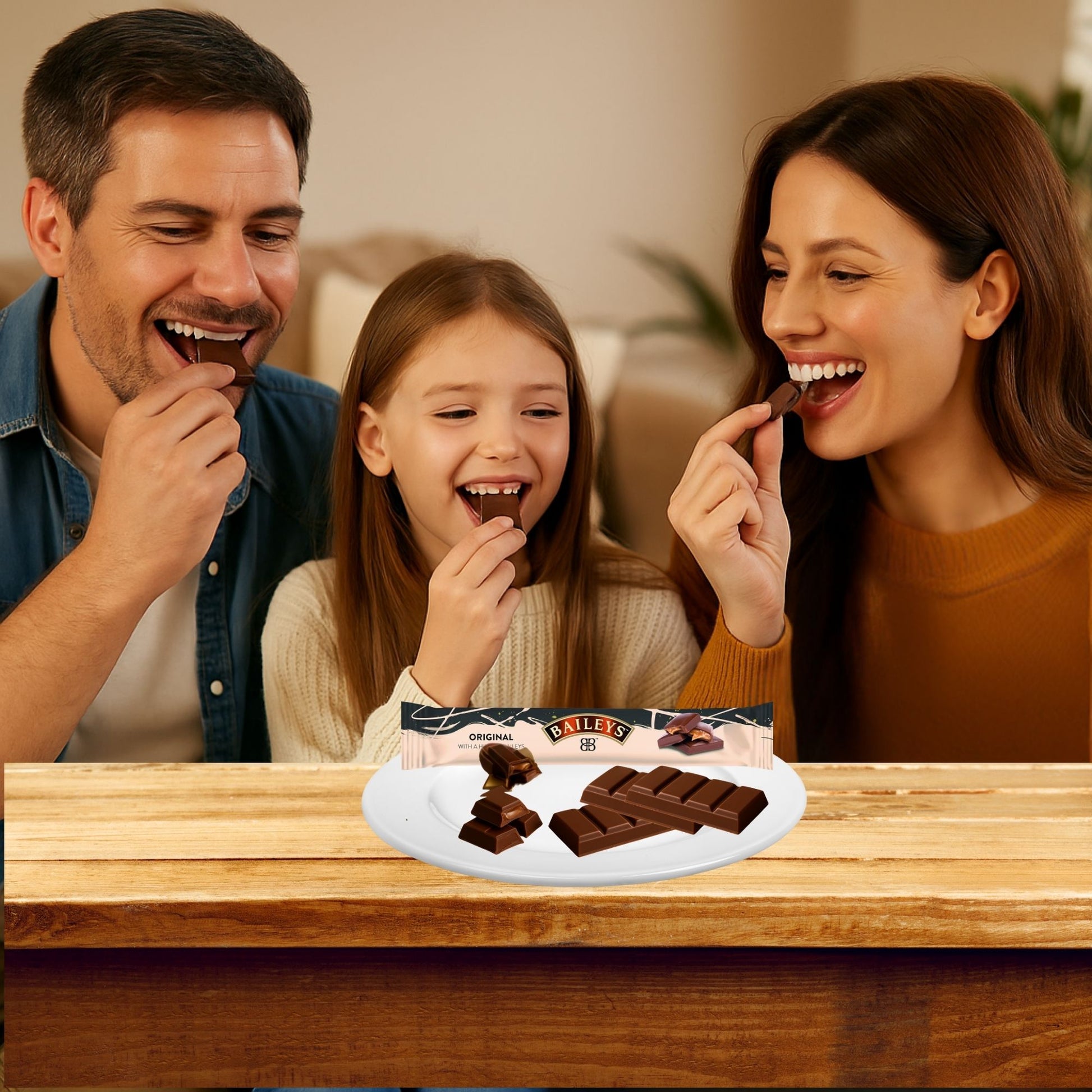 35g Baileys Irish Cream chocolate bar for gifting or treats