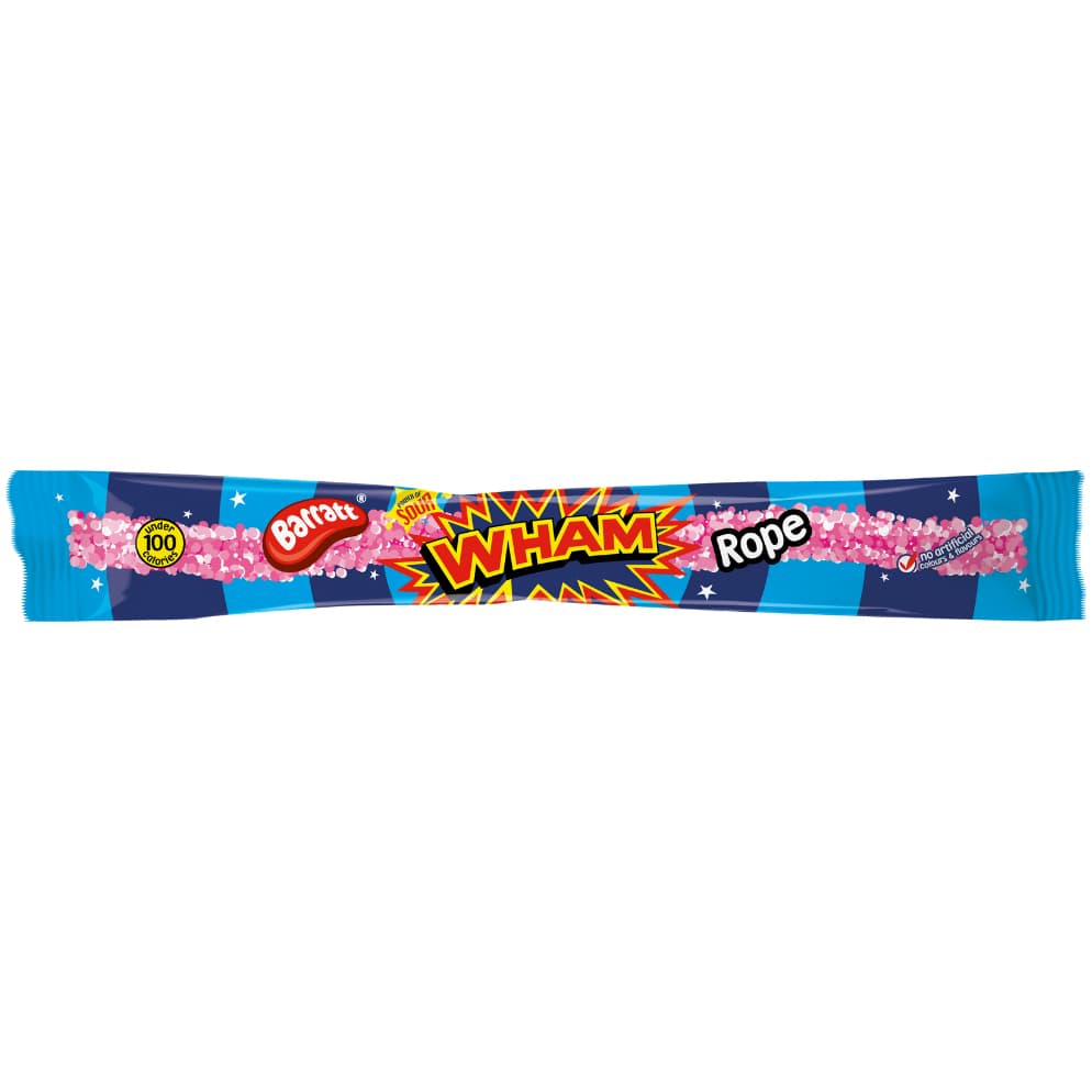 Barratt Wham Rope 26g chewy fruity candy