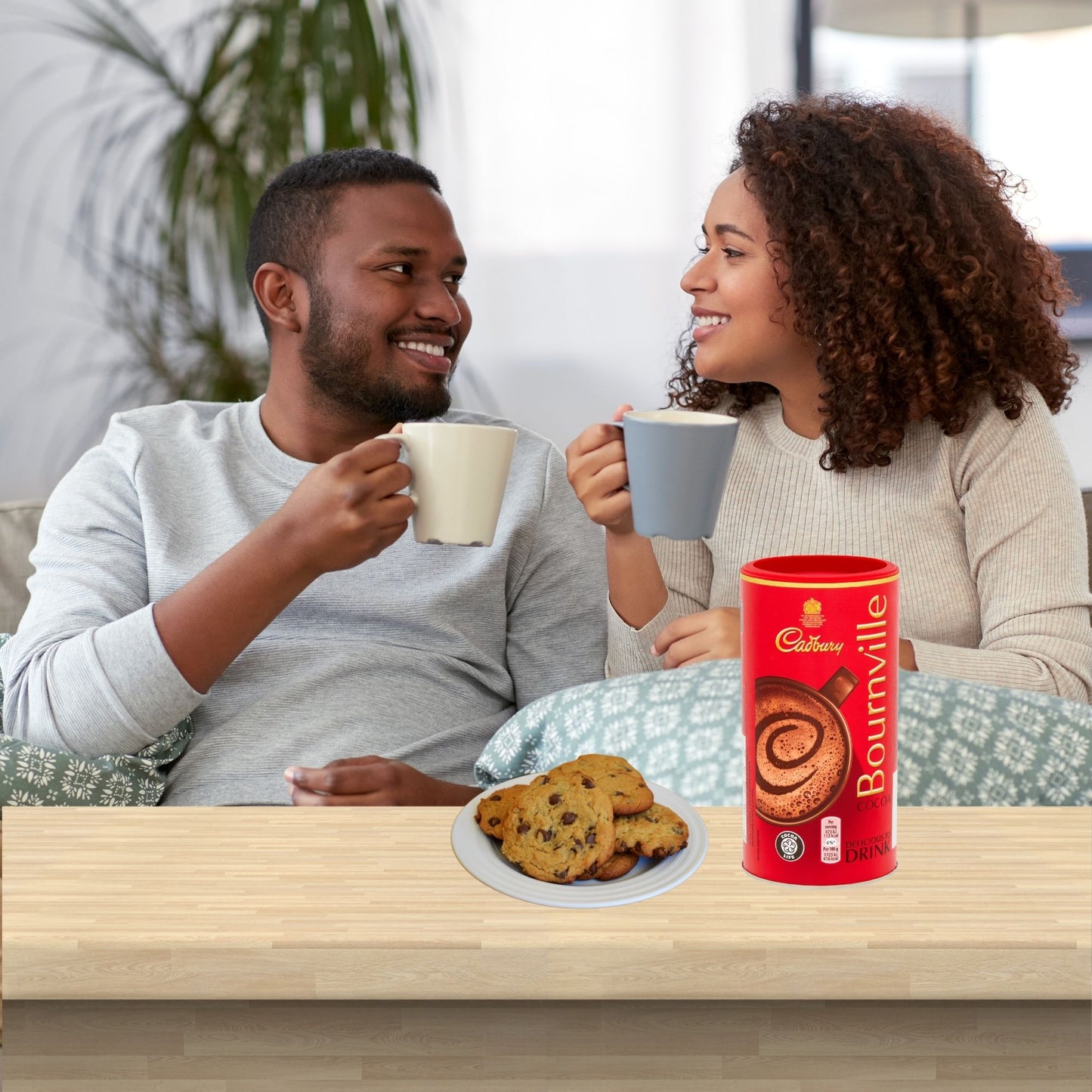 Smooth drinking chocolate mix ideal for winter evenings