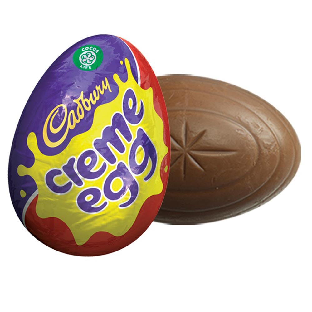 Cadbury Creme Egg For Easter Egg Hunt Gifts – 40g (Box of 48)