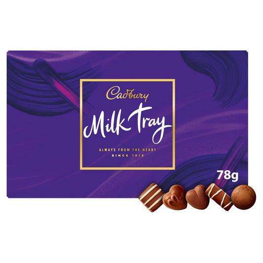 Cadbury Milk Tray 78g assorted milk chocolates