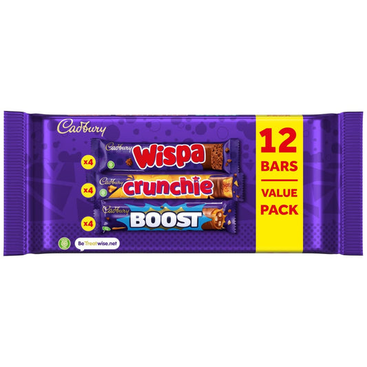 Cadbury Mixed Value Pack 12pk assorted chocolates