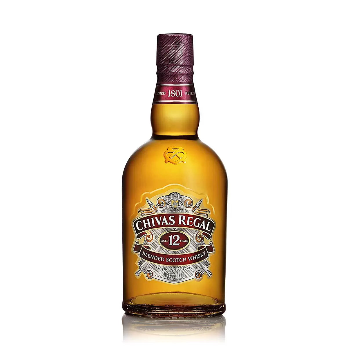 Chivas Regal 12 Year Old Whisky – 70cl – Pouring Smooth Whisky