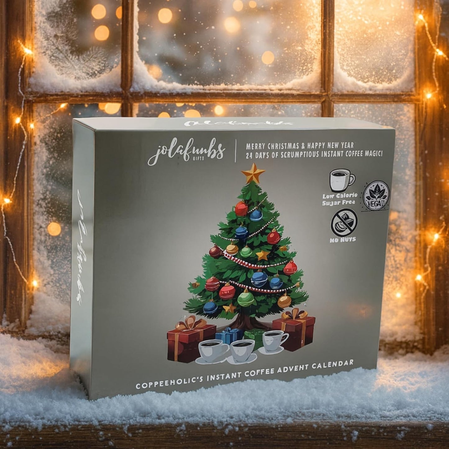 Flavoured coffee advent calendar gluten-free and vegan