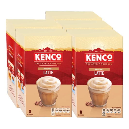 Kenco Latte Instant Coffee Sachets for quick and easy homemade lattes