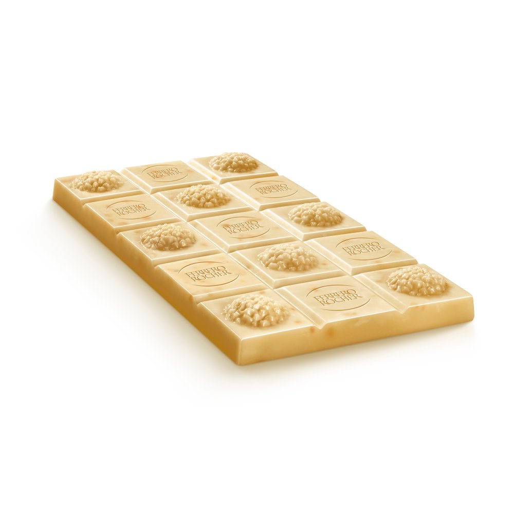 Ferrero Rocher White Chocolate Hazelnut Bar 90g x12