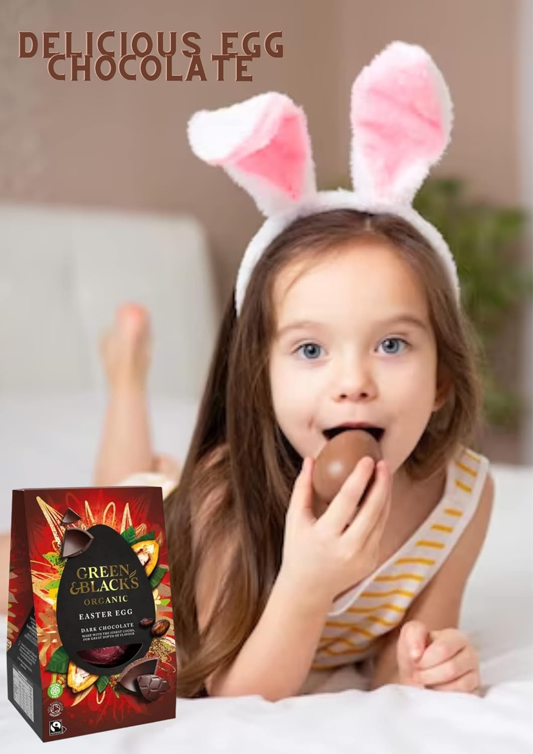 Green And Blacks Easter Eggs Dark Chocolate Gift 2