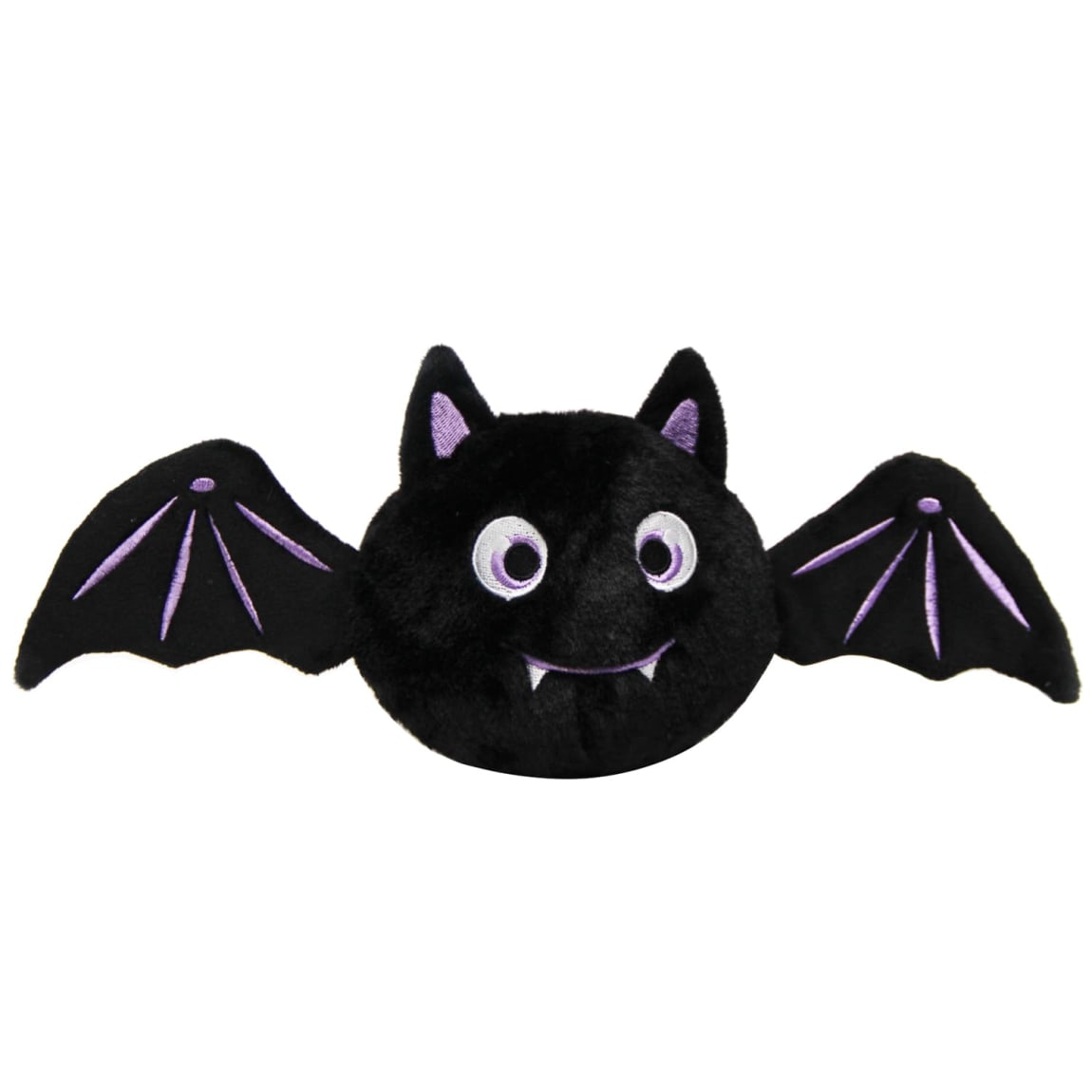 Howl-O-Ween Plush Ball Toy Bat design for dogs