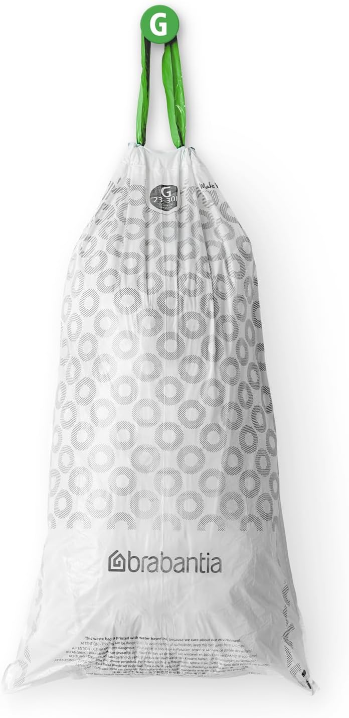 Brabantia 40 PerfectFit bin liners Size G 23-30L