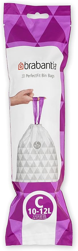 Brabantia White Plastic Bag 200 Bags
