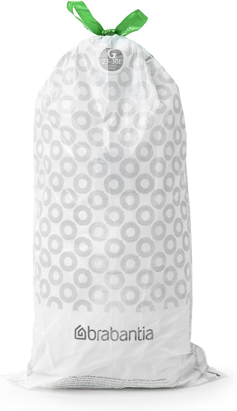 Brabantia Tie Tape Drawstring PerfectFit Bin Liners