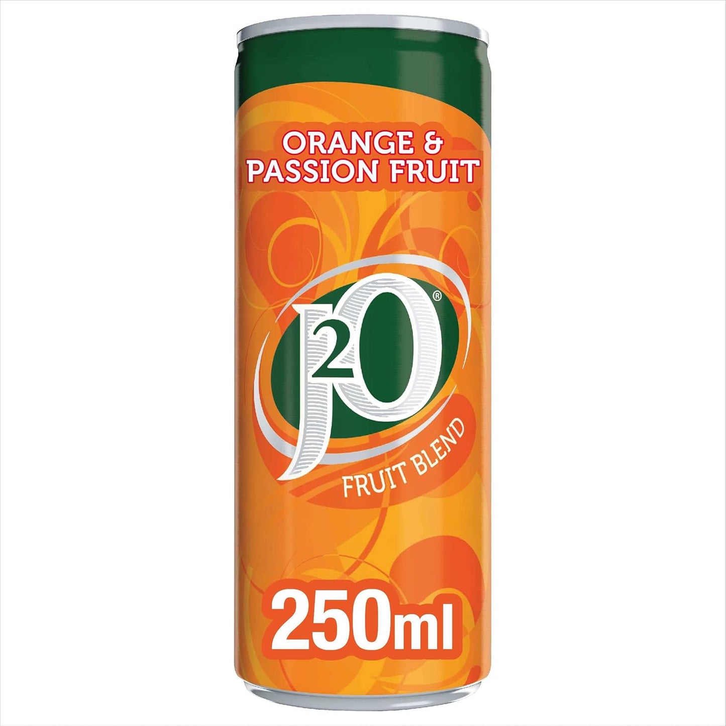 J2O fruity beverage orange and passion fruit flavour