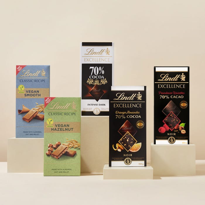 Lindt Vegan Bars Bundle