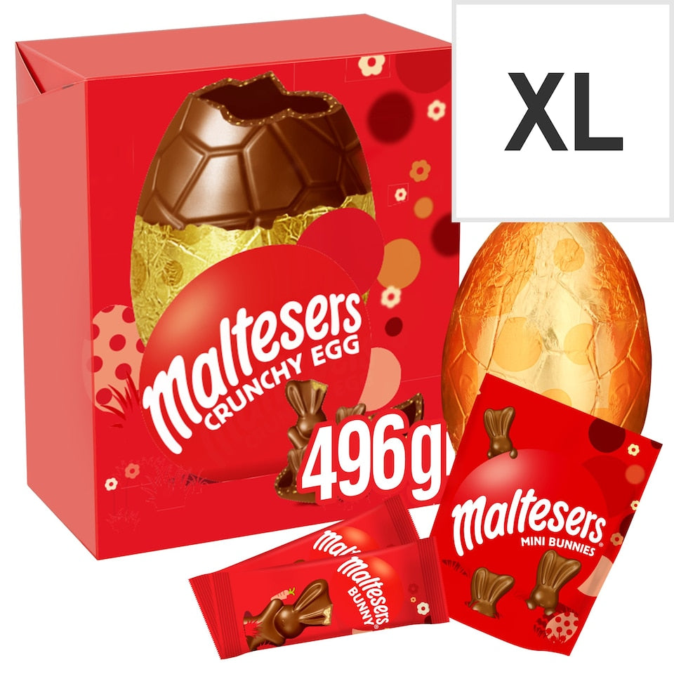 Maltesers Chocolate Bunny Giant Easter Egg 496g