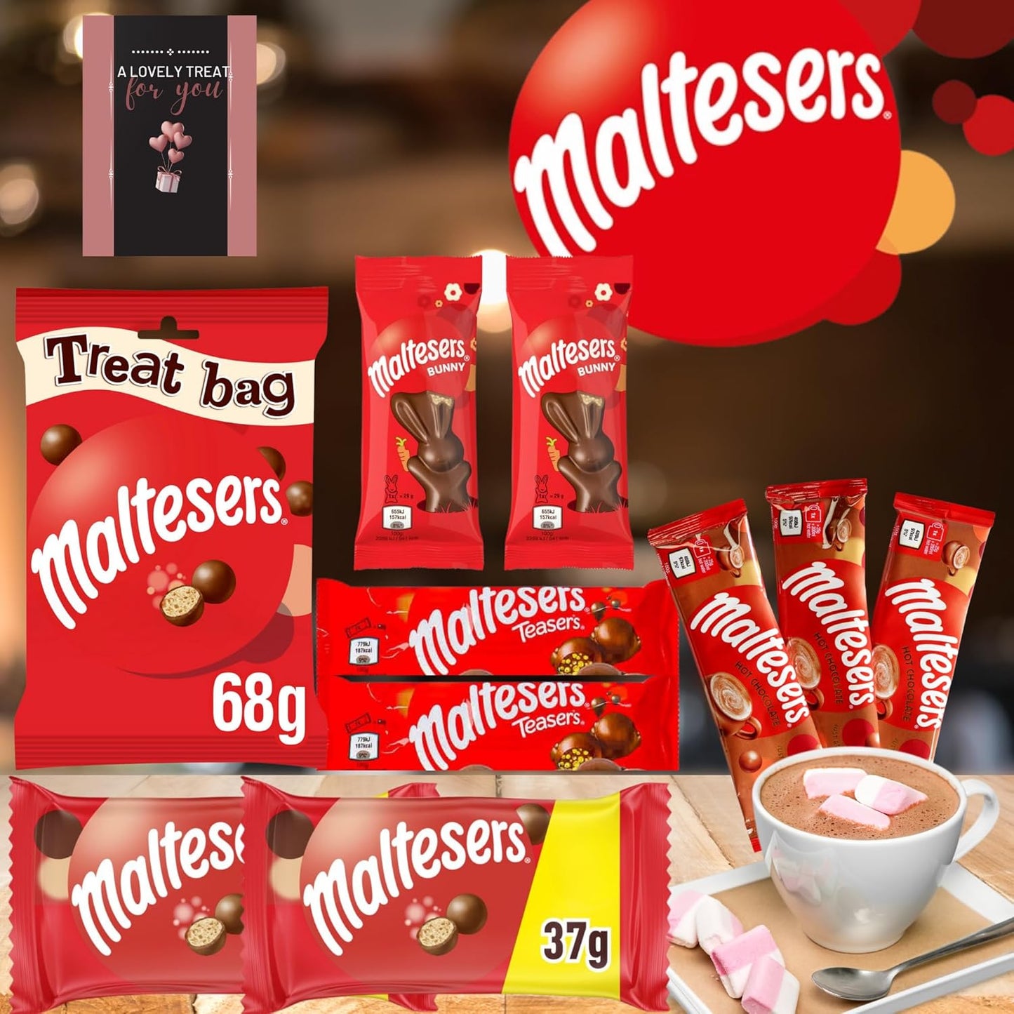 Maltesers Hamper Gifts Luxury Chocolate Selection Box Set 3