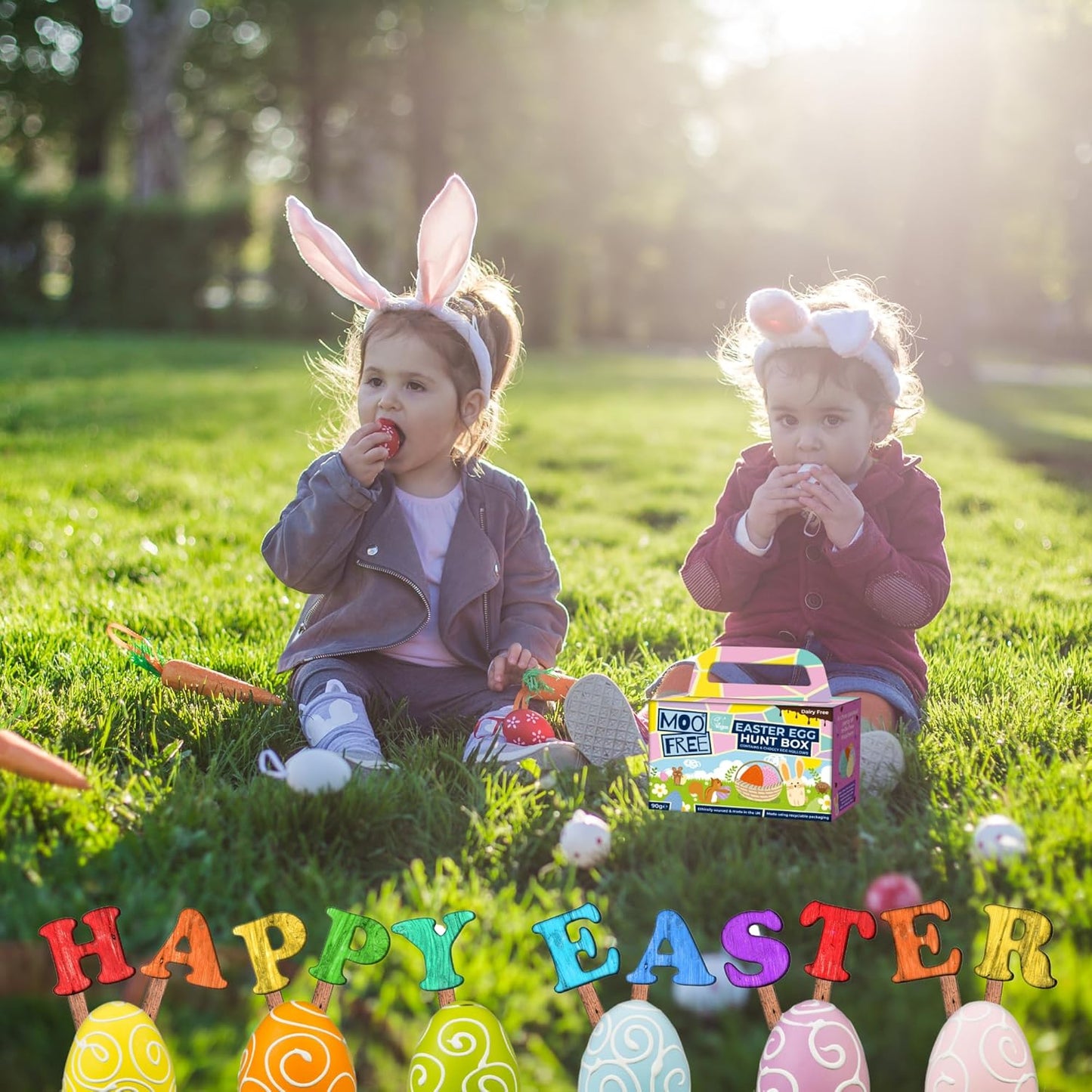 Moo Free Easter Egg Hunt Box 90g 5