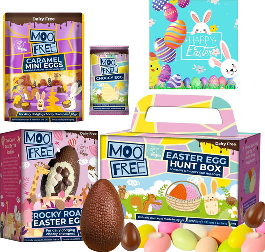 Moo Free Easter Gifts Vegan, Gluten & Dairy Free