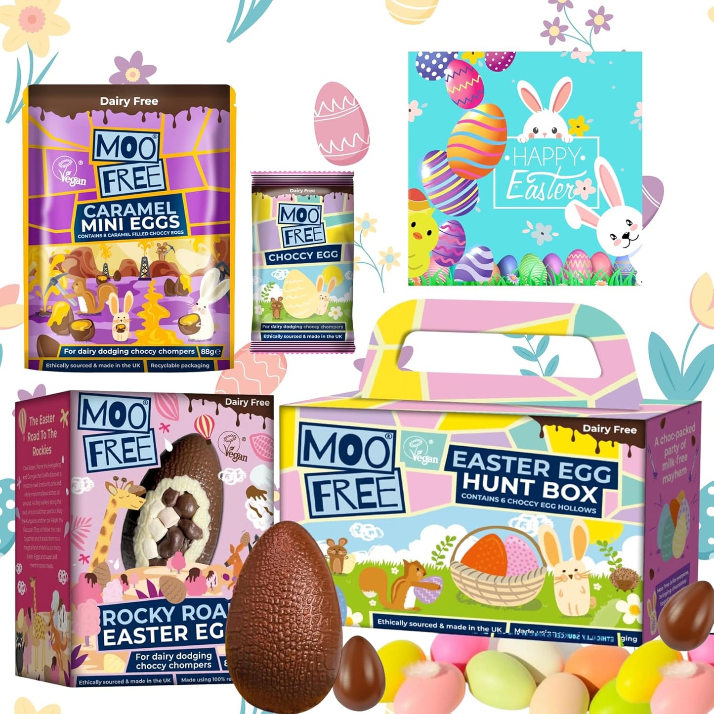 Moo Free Easter Gifts Vegan, Gluten & Dairy Free 4