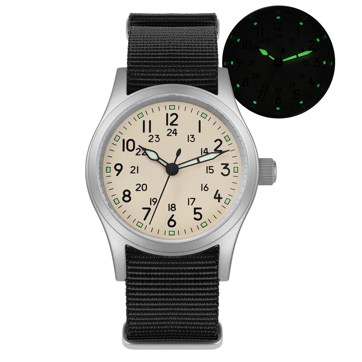 Militado ML05 Military Watch 38mm Sapphire Quartz