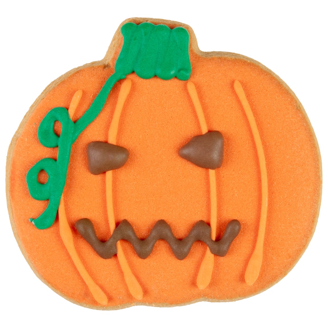 Spooky Cookie 40g Pumpkin design iced cookie