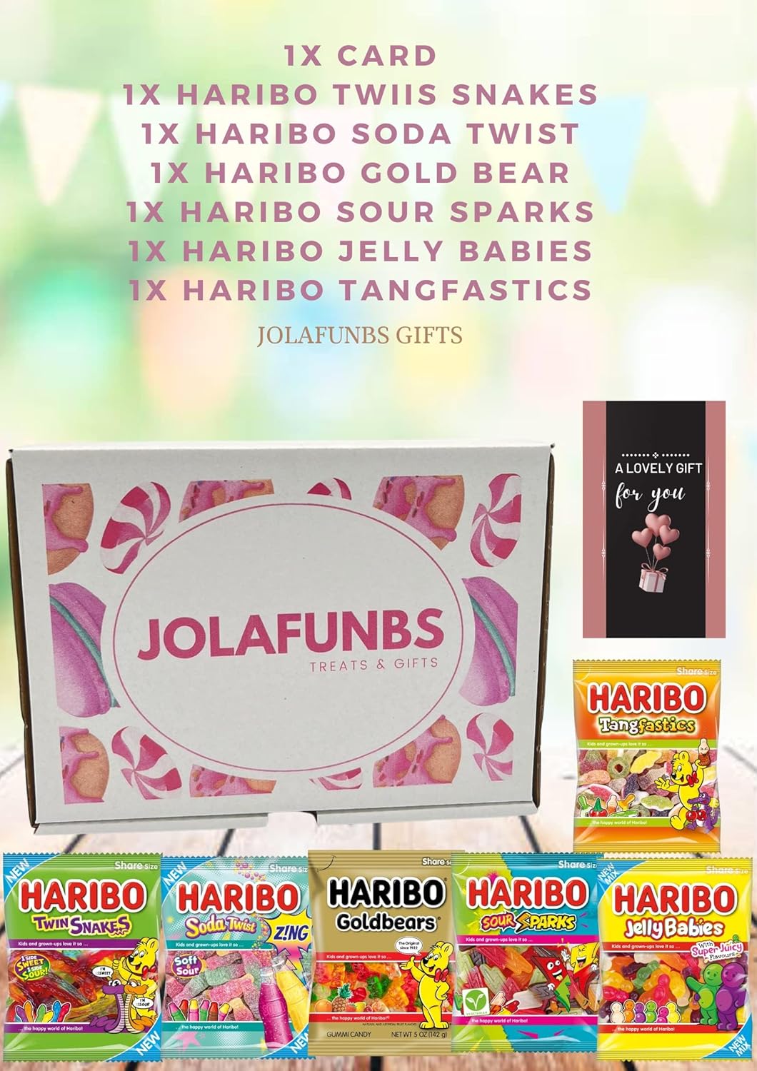 Sweets Gift Box Letterbox Haribo Selection Box