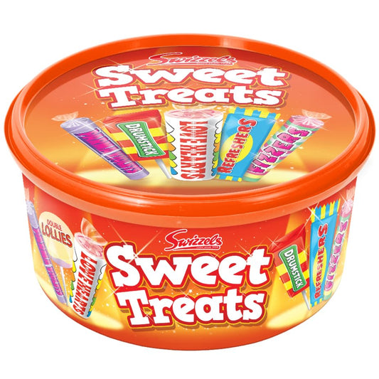 Swizzels Sweet Treats Tub 600g with classic retro swee