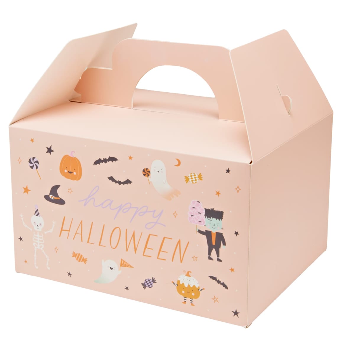 Trick or Sweet Gift Box 2pk Happy Halloween design