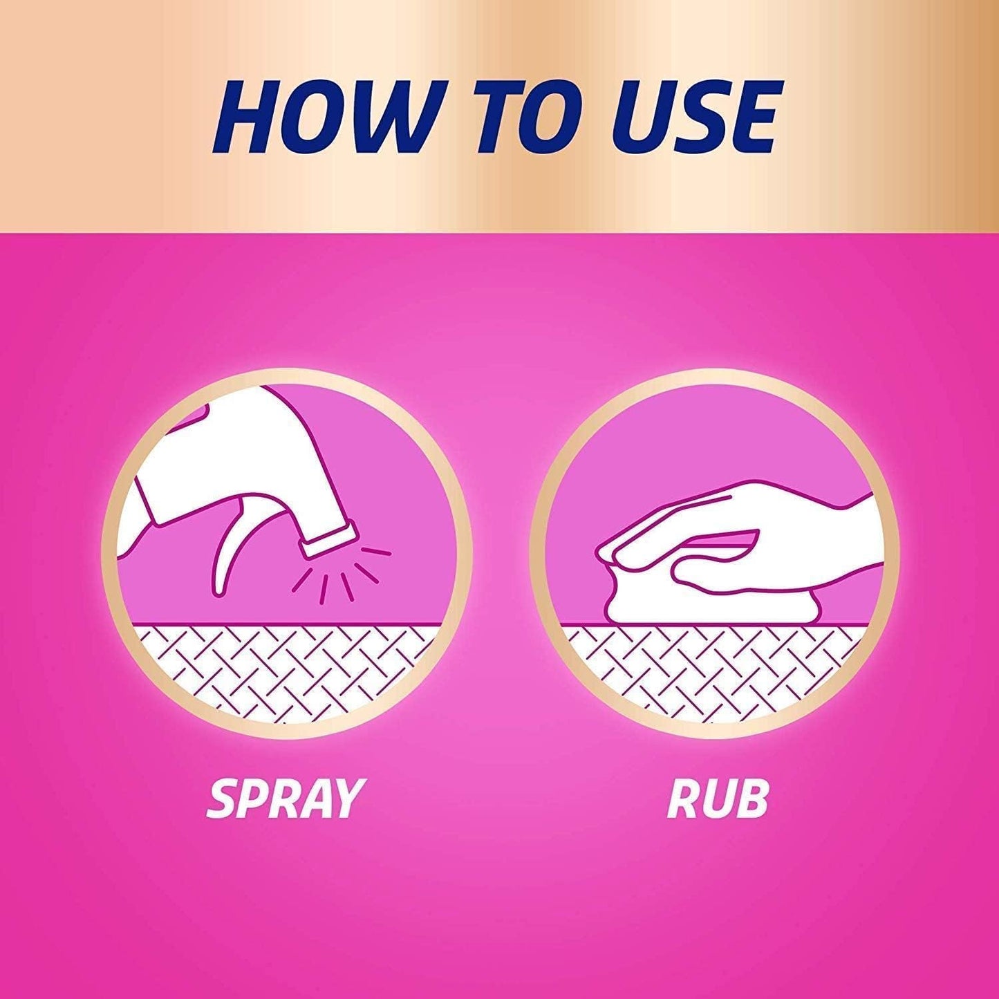 Vanish Oxi Action Stain Remover Spray 1L for Carpet and Upholstery, Perfect for Tough Stains