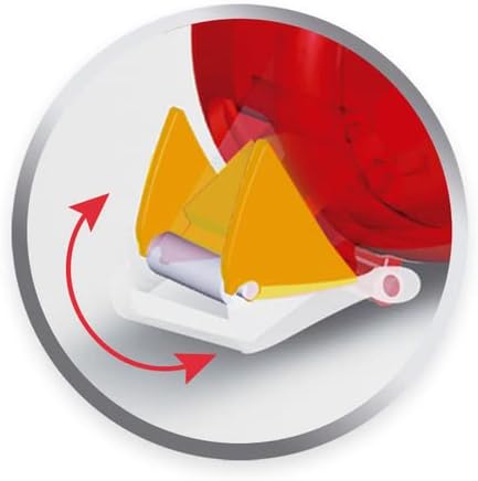 Permanent adhesive roller for precise sticking