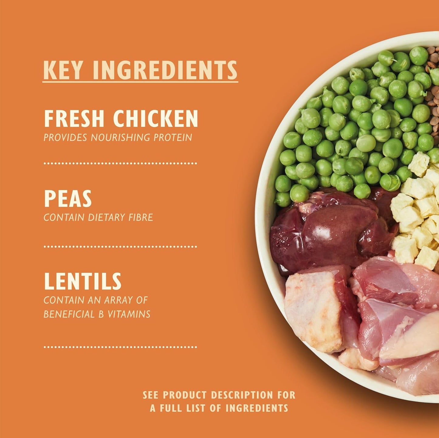 Poultry blend kibble for adult dogs with wholesome ingredients