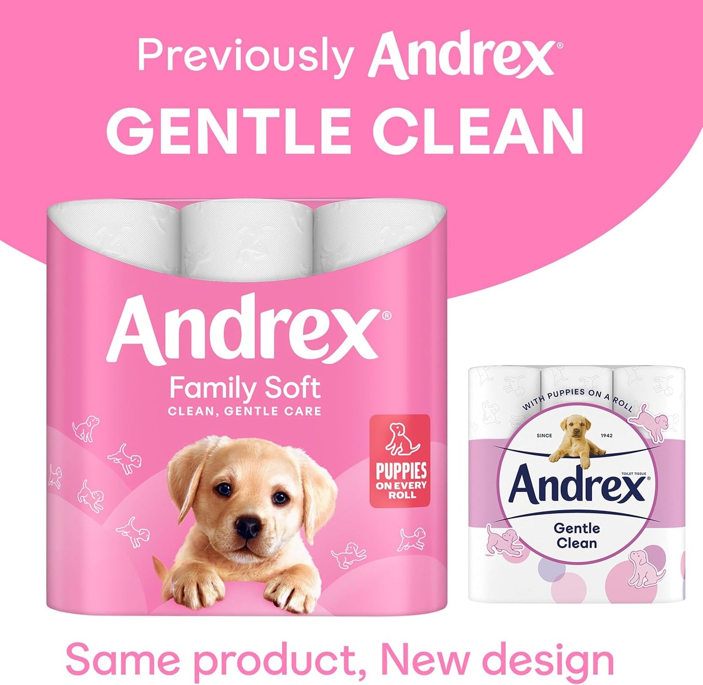 Andrex soft toilet paper bundle with eco-friendly FSC certification