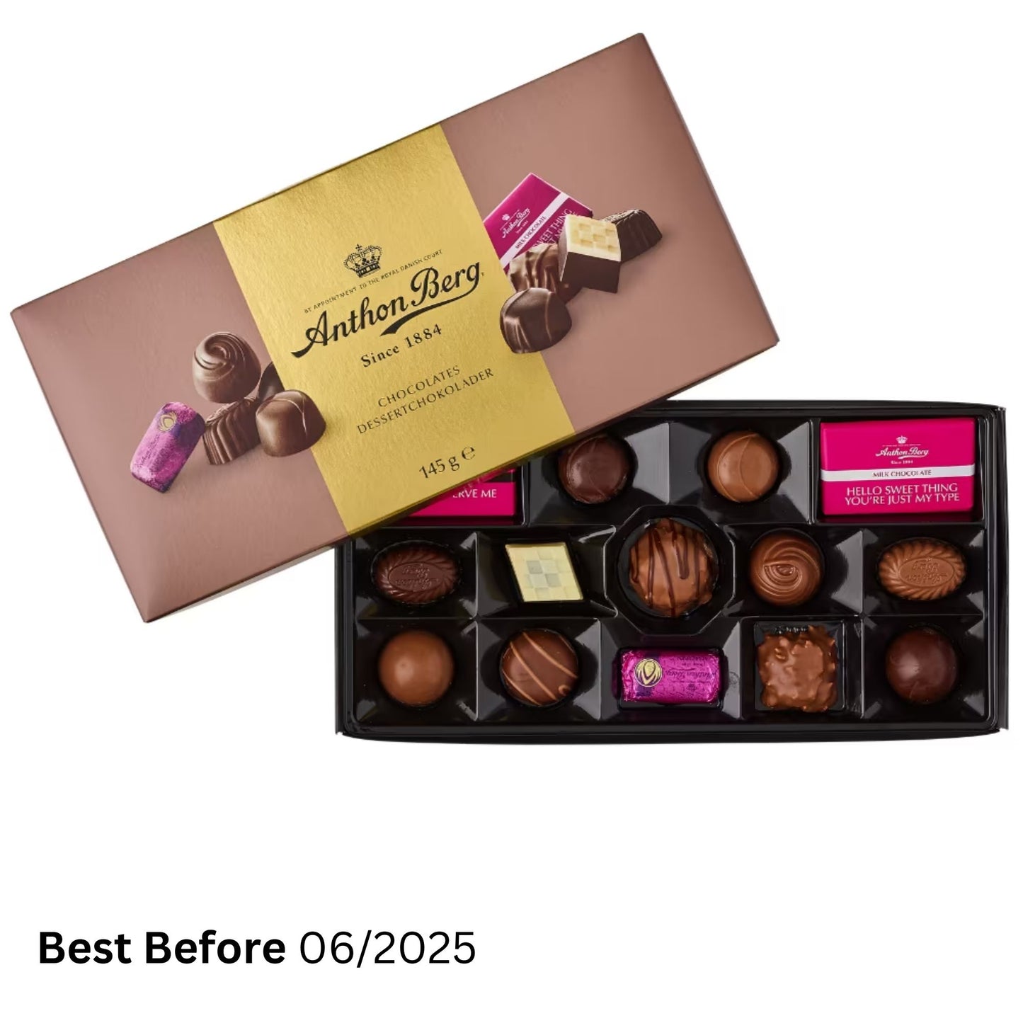 Chocolate gift anton berg 145g