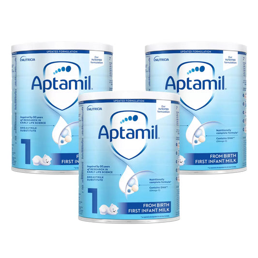 Aptamil Stage 1 Infant Milk Powder, 3 x 700g packs