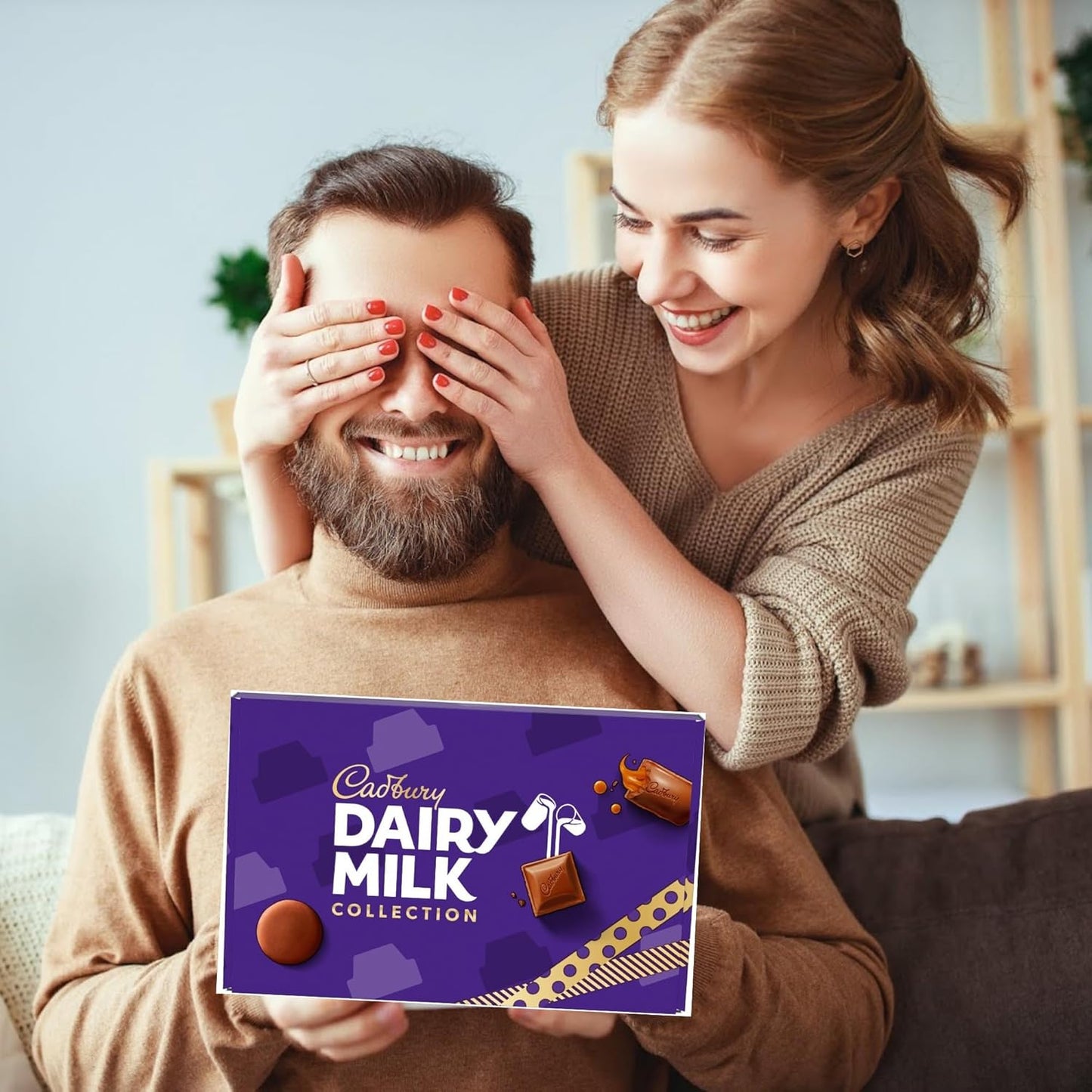 Assorted Cadbury chocolate selection with sweets