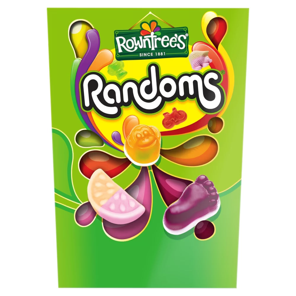 320g carton of Rowntree's Randoms perfect for Christmas or birthdays