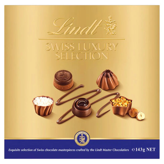 Assorted praline chocolates Lindt Swiss Luxury 143g