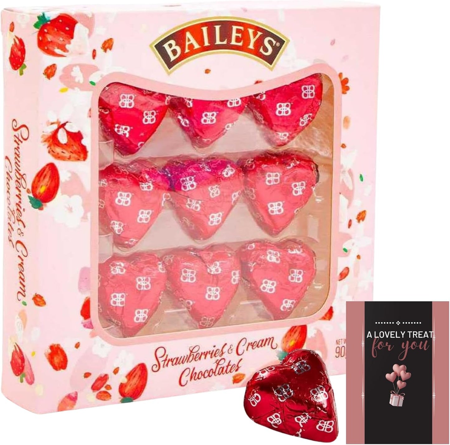 Baileys Strawberry & Cream chocolate gift set