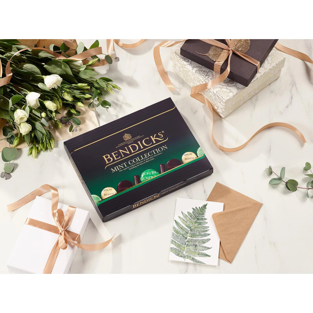 Bendicks Mint Collection 400g presented as luxury gift carton