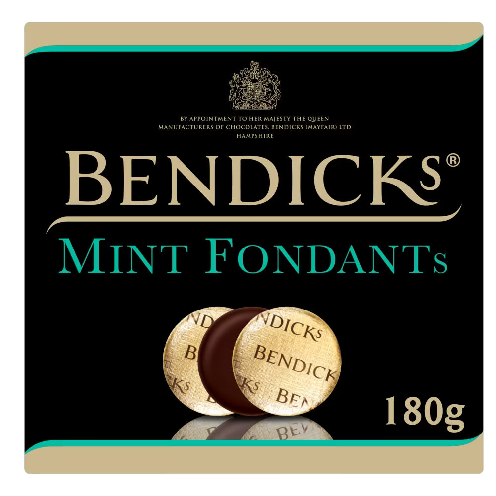 Luxury Bendicks Mint Fondants chocolate box perfect for gifting