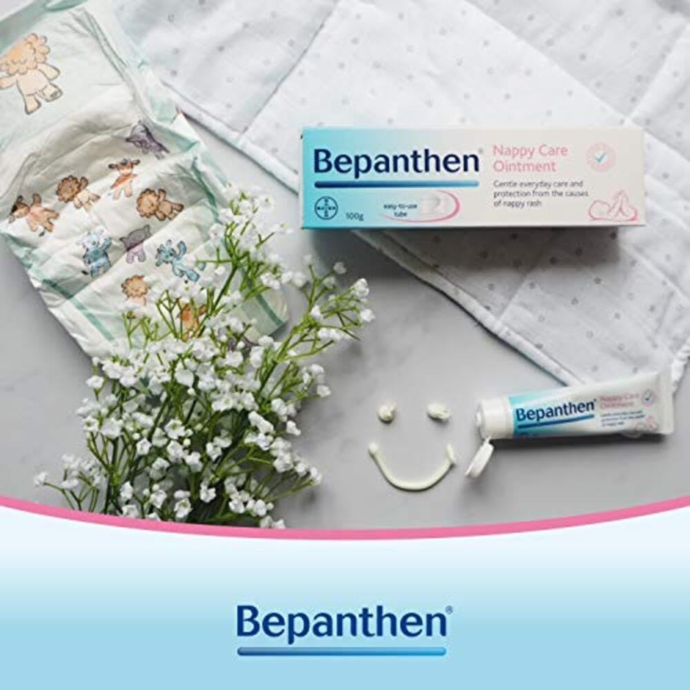 Bepanthen Nappy Care Ointment 100g safe and gentle for newborn and baby skin