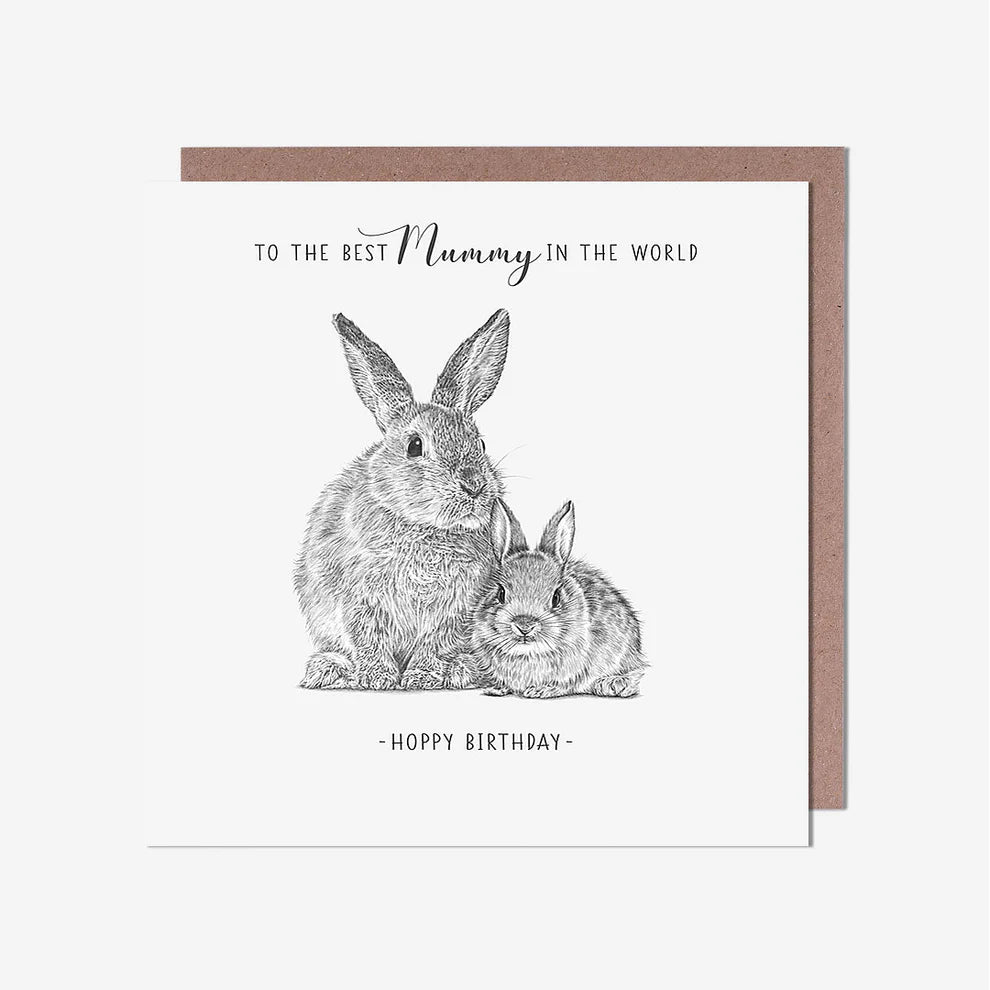 Best Mummy Bunnies Birthday Card – a sweet pick from birthday card greeting cards and a popular choice for birthday cards near me