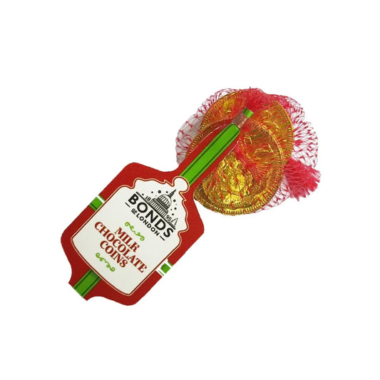 Bonds Gold Milk Chocolate Coins 60 x 25g bag