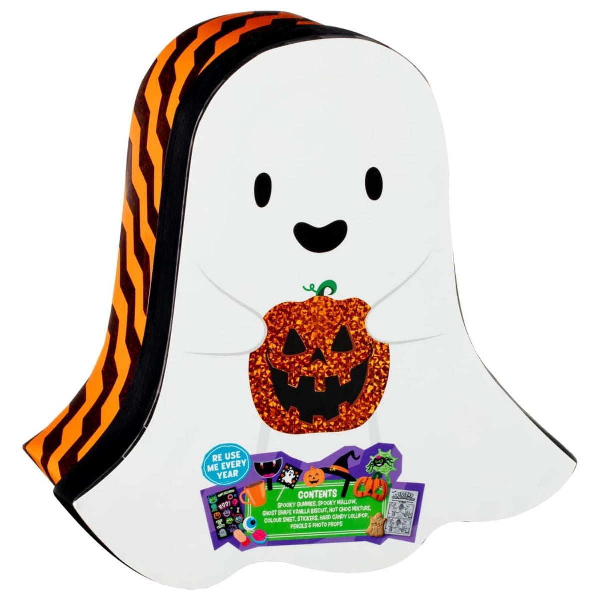 Two Boo Box Halloween treat boxes, 118g each