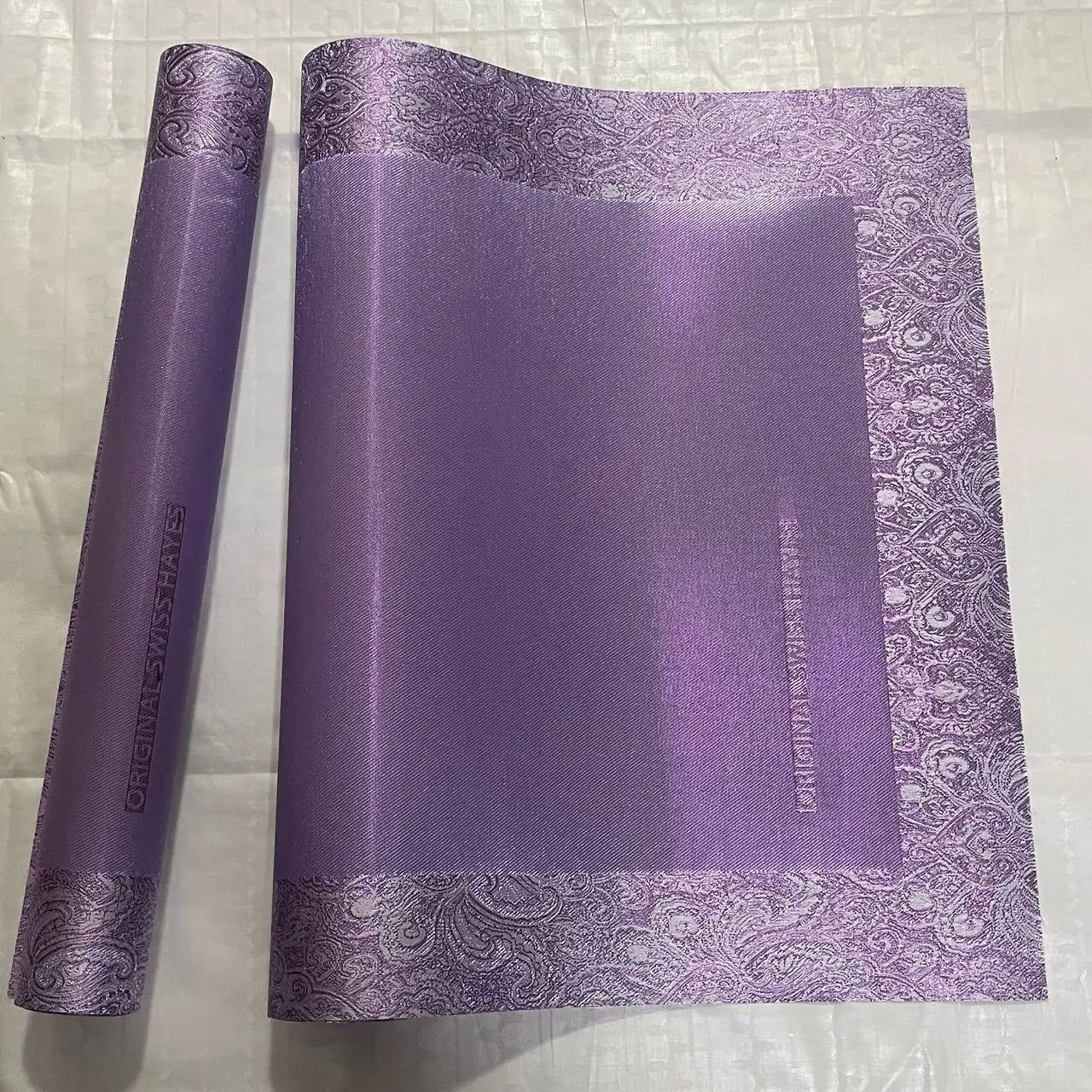 Lightweight brocade headwrap for women