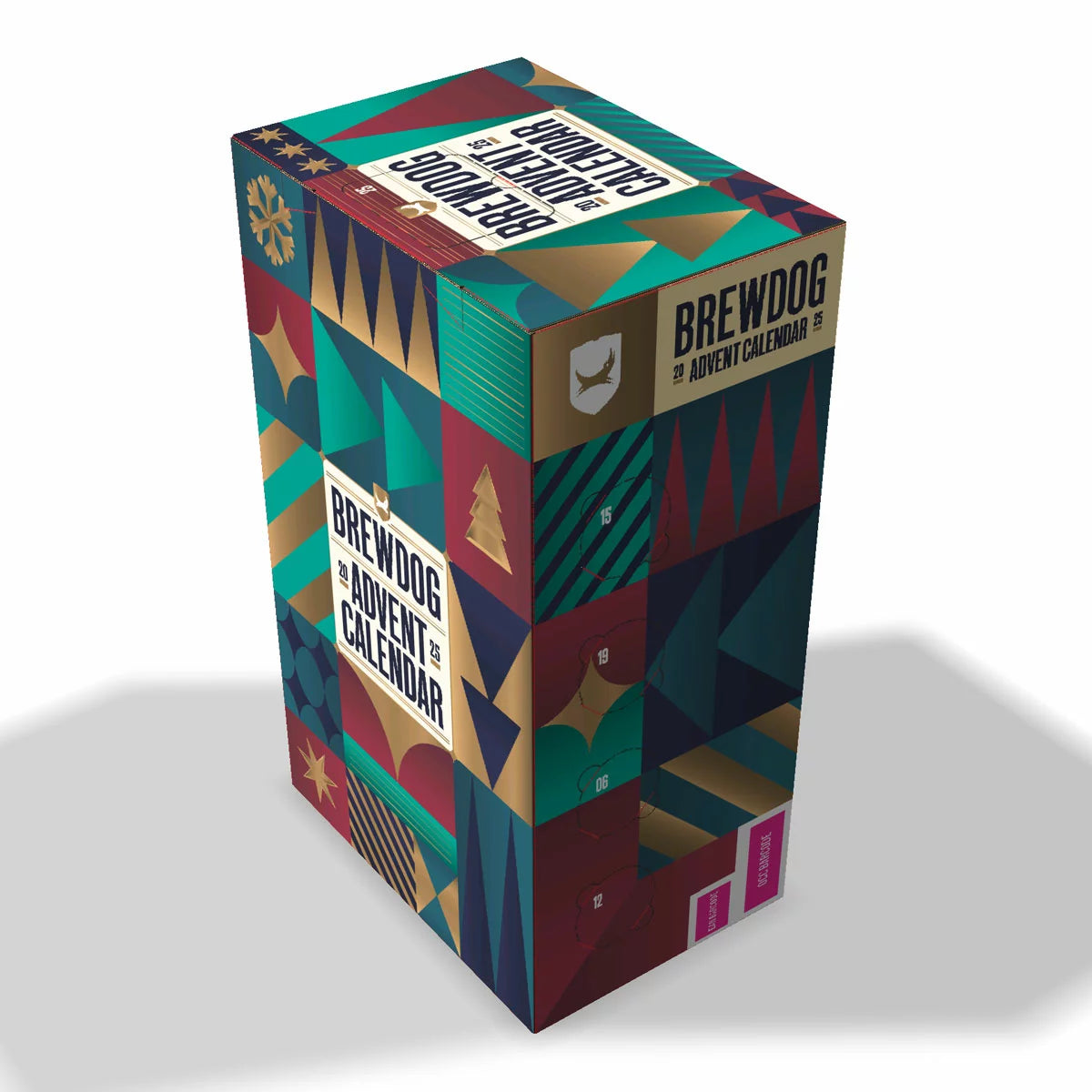 BrewDog Advent Calendar 2025 – 24 craft beers with glass and pin badge