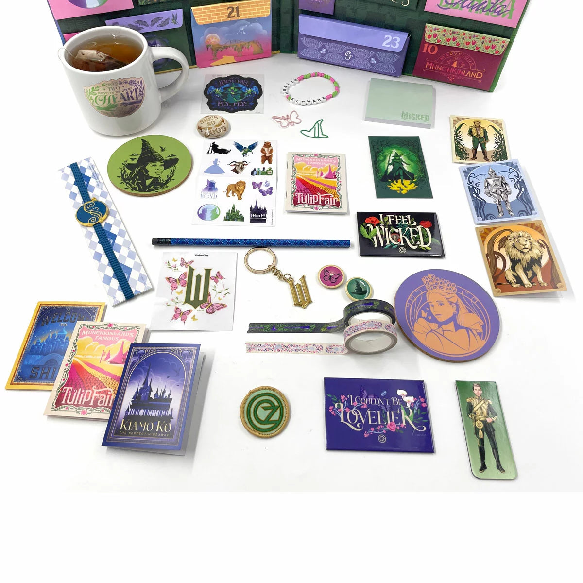 Broadway Wicked Advent Calendar hardback gift book for adults